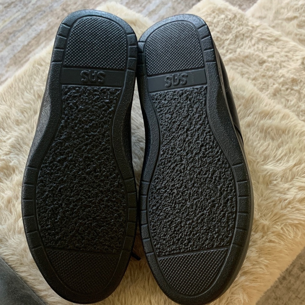 SAS Womens Black Lace-Up free time shoes - Picture 6 of 13